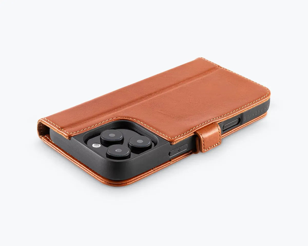 Snakehive Metro Wallet Apple iPhone 16 Pro Max - Metro Leather Wallet Phone Case Metro Leather Wallet Phone Case for Apple iPhone 16 Pro Max