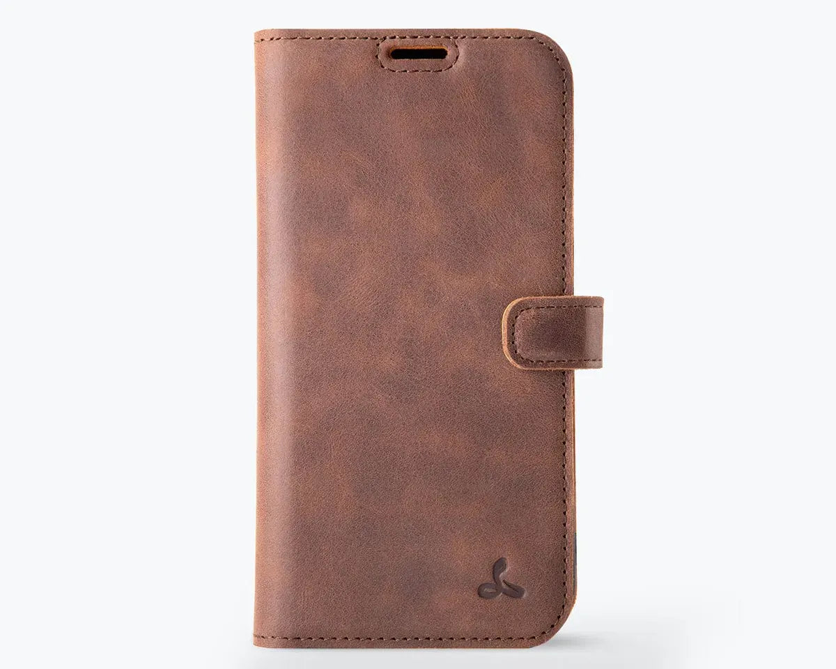 Snakehive Vintage Wallet Google Pixel 9 - Vintage Leather Wallet Phone Case Vintage Leather Wallet Case for Google Pixel 9