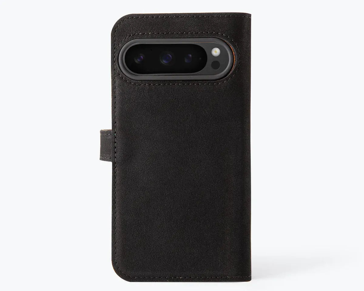 Snakehive Vintage Wallet Google Pixel 9 - Vintage Leather Wallet Phone Case Vintage Leather Wallet Case for Google Pixel 9