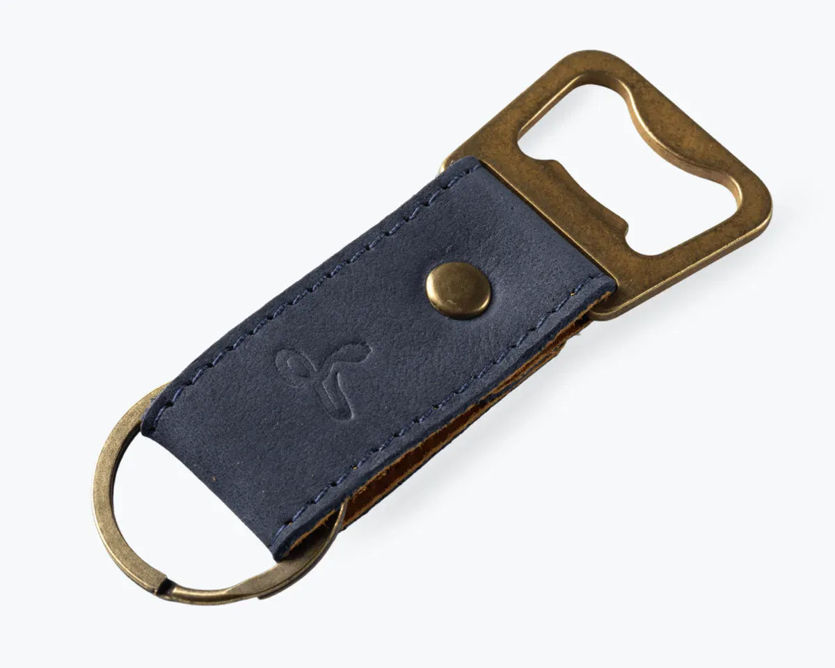 Snakehive Accessories Leather Bottle Opener Vintage Leather Bottle Opener | Leather Accessories
