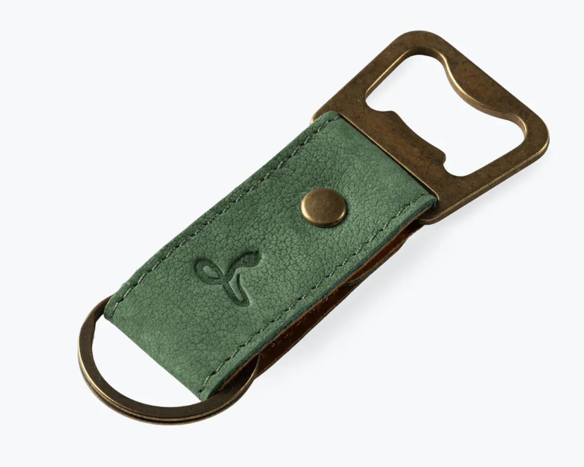 Snakehive Accessories Leather Bottle Opener Vintage Leather Bottle Opener | Leather Accessories