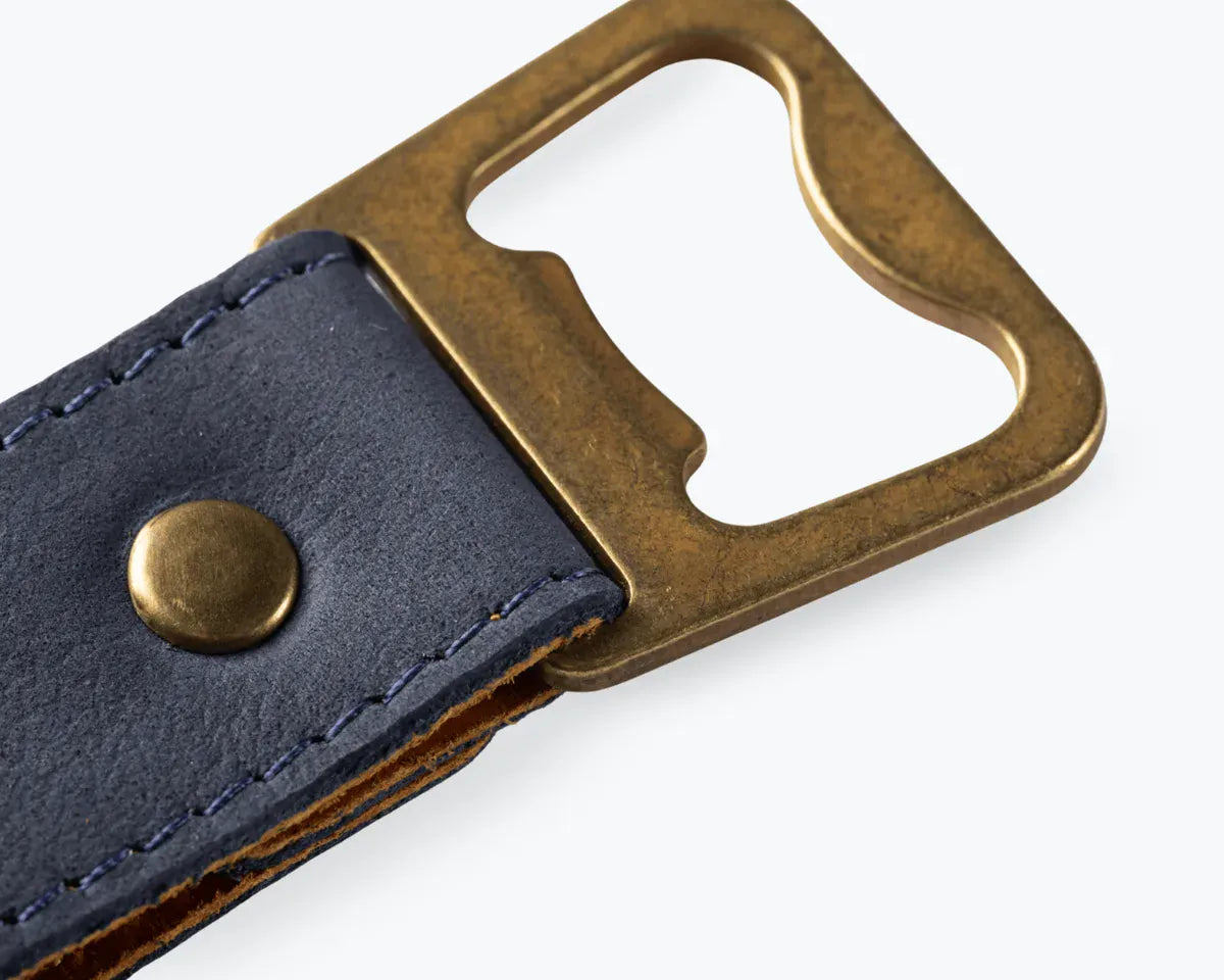 Snakehive Accessories Leather Bottle Opener Vintage Leather Bottle Opener | Leather Accessories