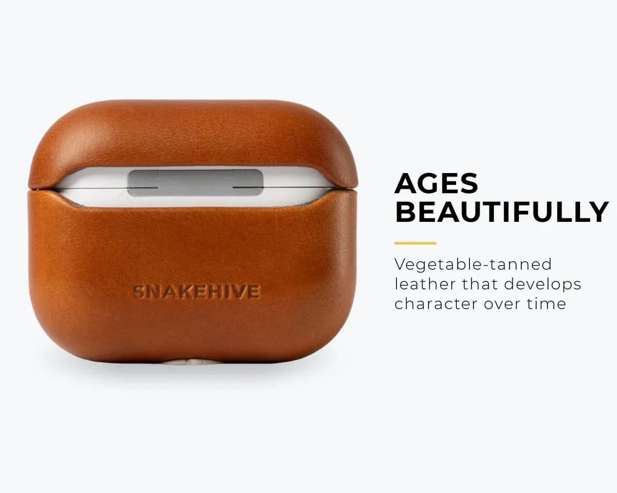 Snakehive Accessories Apple AirPods Pro 3 - Metro Leather Case Apple AirPods Pro 3 Leather Case | Snakehive