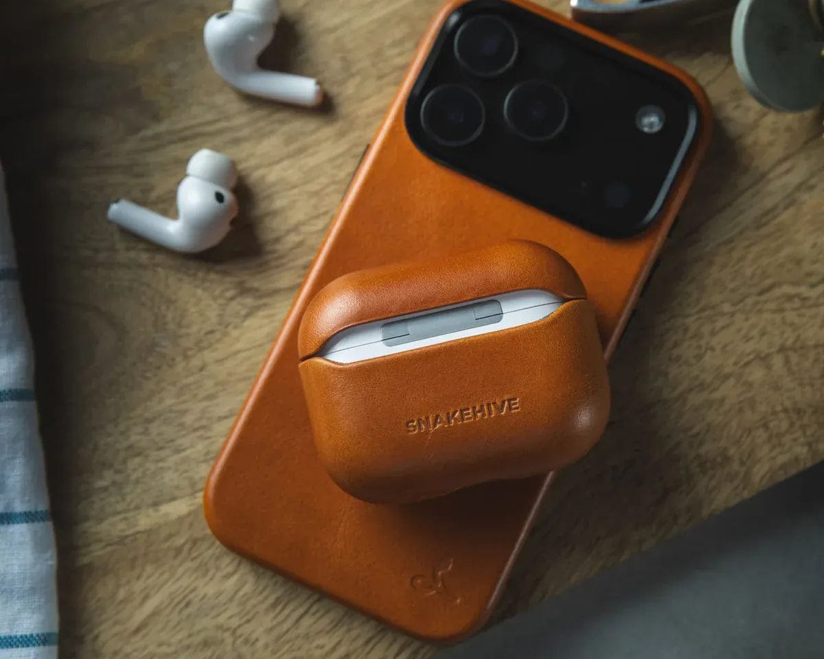 Snakehive Accessories Apple AirPods Pro 3 - Metro Leather Case Apple AirPods Pro 3 Leather Case | Snakehive
