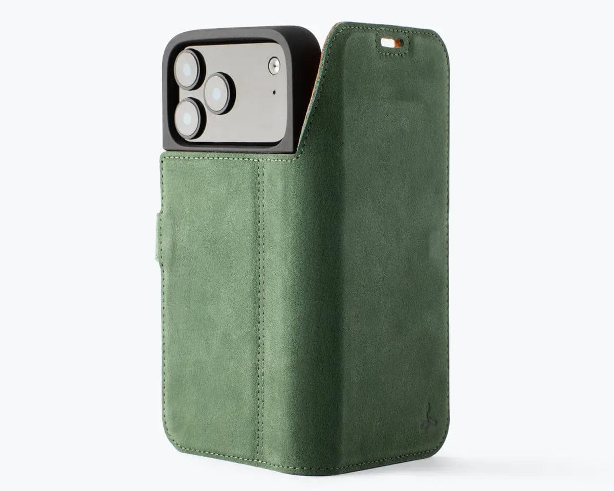 Snakehive Vintage Wallet Apple iPhone 17 Pro Max - Vintage Leather Wallet Phone Case Vintage Leather Wallet Case for Apple iPhone 17 Pro Max