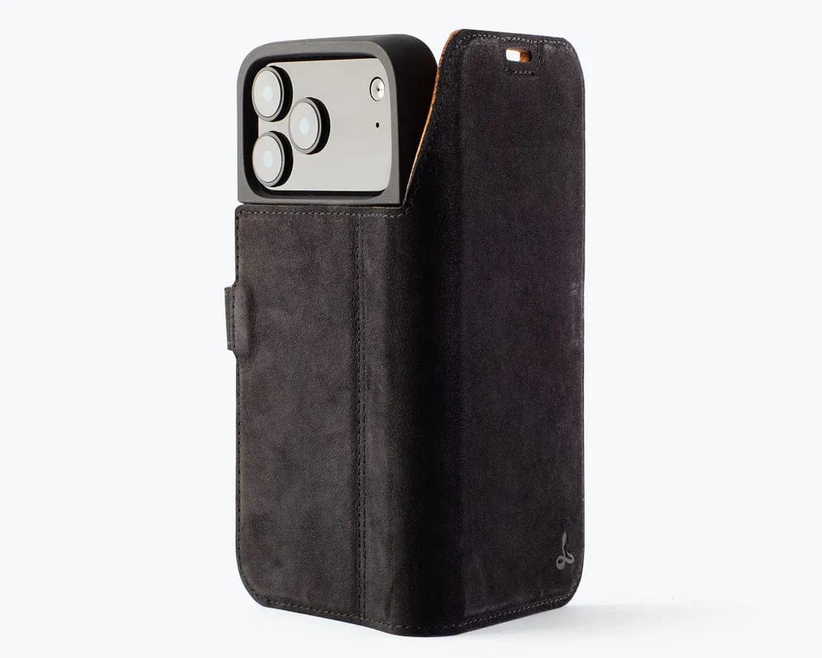 Snakehive Vintage Wallet Apple iPhone 17 Pro Max - Vintage Leather Wallet Phone Case Vintage Leather Wallet Case for Apple iPhone 17 Pro Max