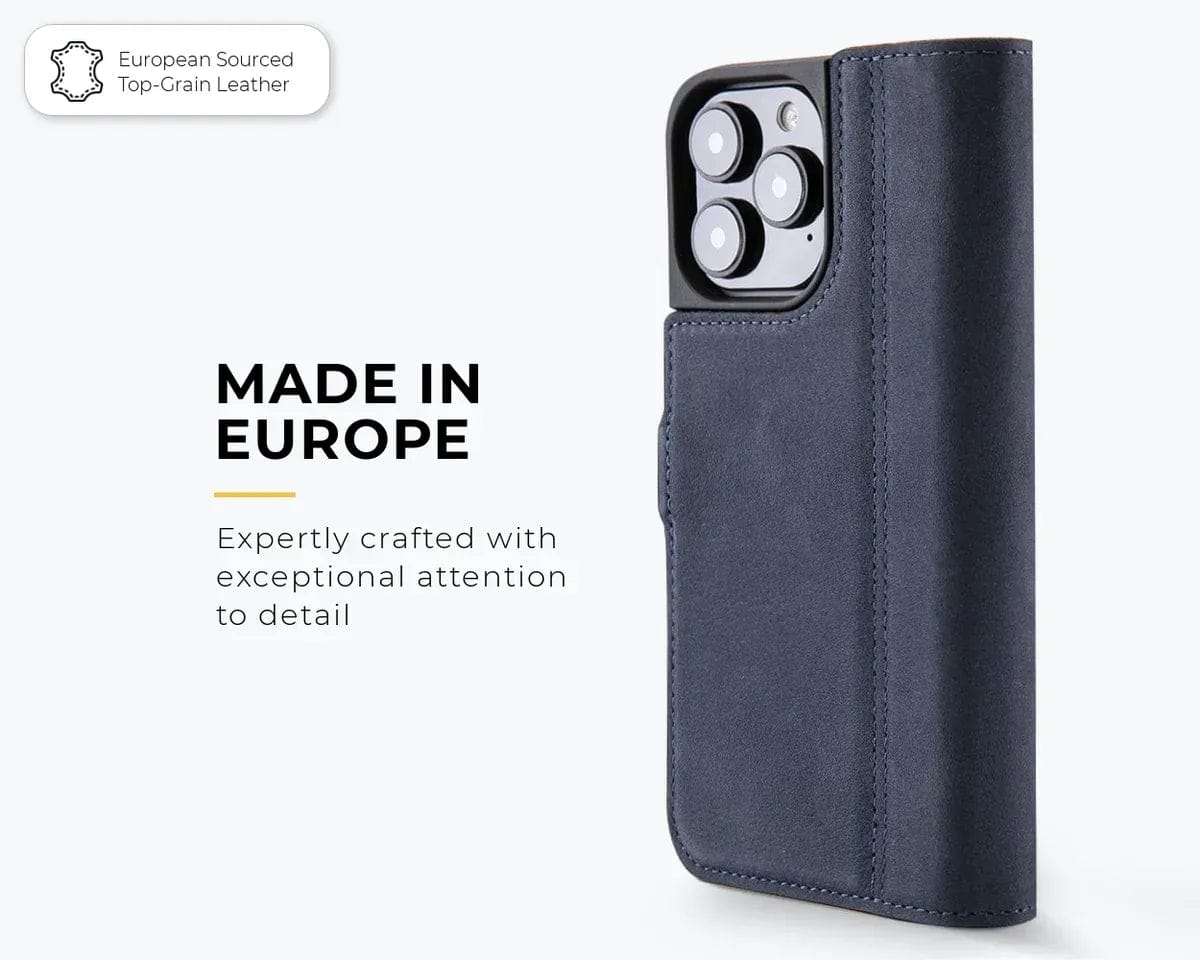 Snakehive Vintage Wallet Apple iPhone 16 Pro Max - Vintage Leather Wallet Phone Case Vintage Leather Wallet Case for Apple iPhone 16 Pro Max