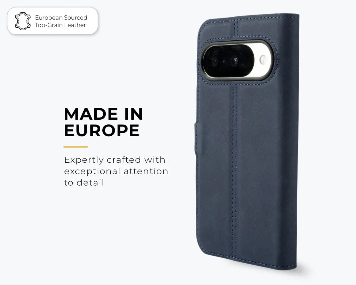 Snakehive Vintage Wallet Google Pixel 11 - Vintage Leather Wallet Phone Case Vintage Leather Wallet Case for Google Pixel 11