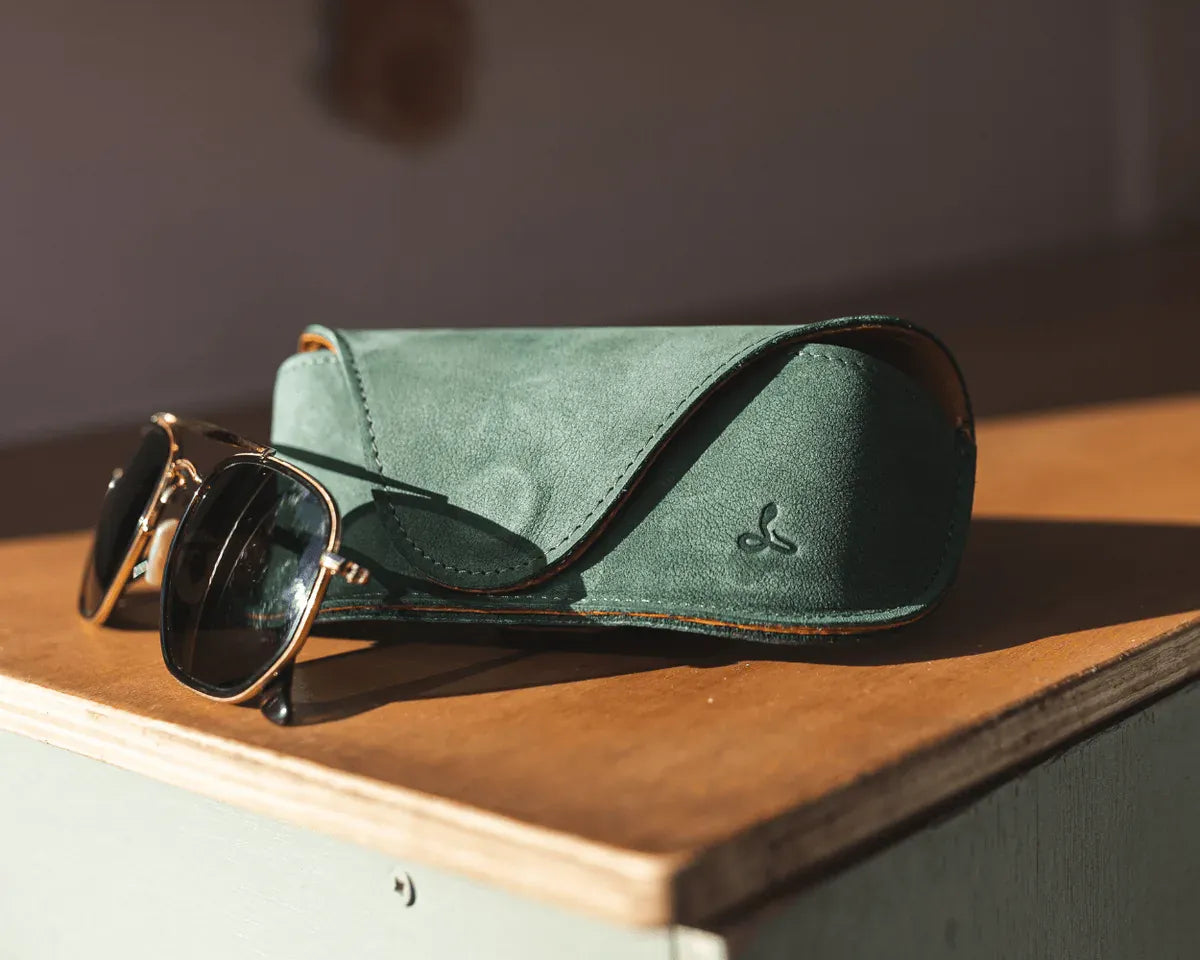 Snakehive UK Accessories Vintage Leather Glasses Case Vintage Leather Glasses Case | Leather Accessories