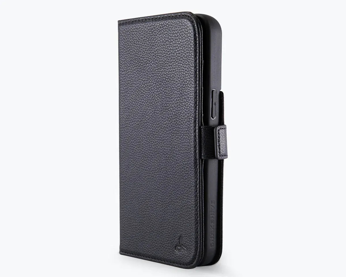 Snakehive UK Metro Wallet Apple iPhone 14 Pro Max - Metro Leather Wallet Phone Case Metro Leather Wallet Phone Case for Apple iPhone 14 Pro Max