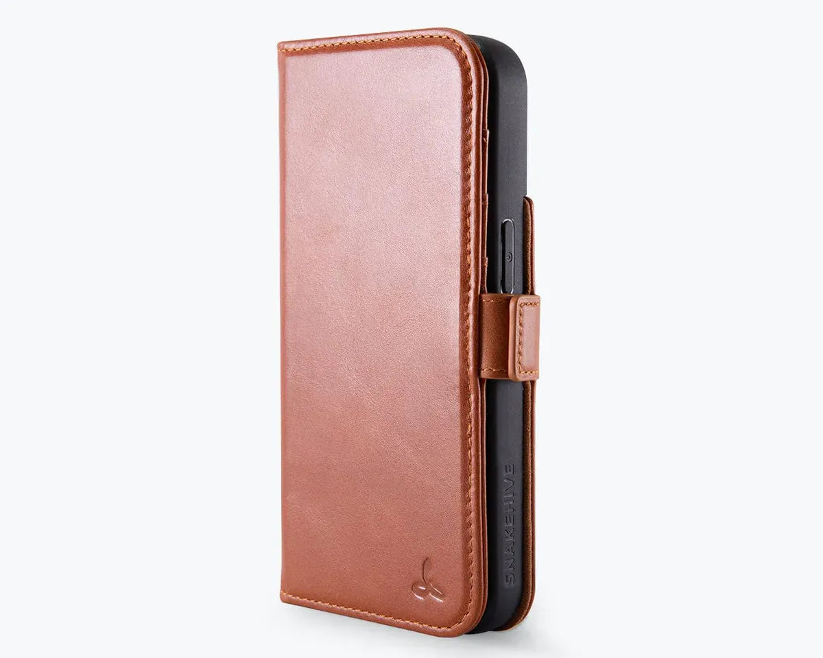 Snakehive Metro Wallet Apple iPhone 15 - Metro Leather Wallet Phone Case Metro Leather Wallet Phone Case for iPhone 15