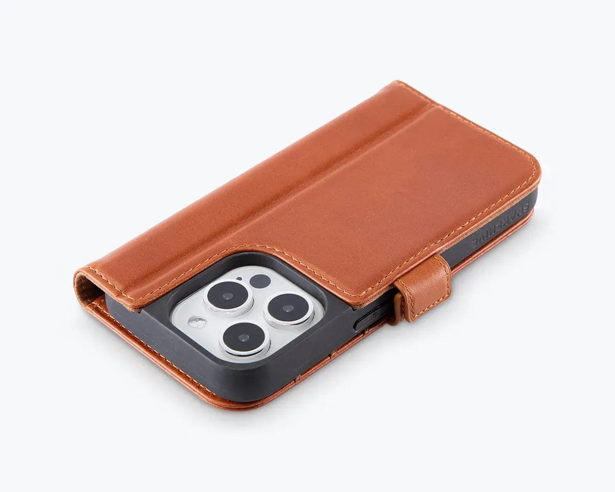 Snakehive Metro Wallet Apple iPhone 15 Pro - Metro Leather Wallet Phone Case Metro Leather Wallet Phone Case for Apple iPhone 15 Pro