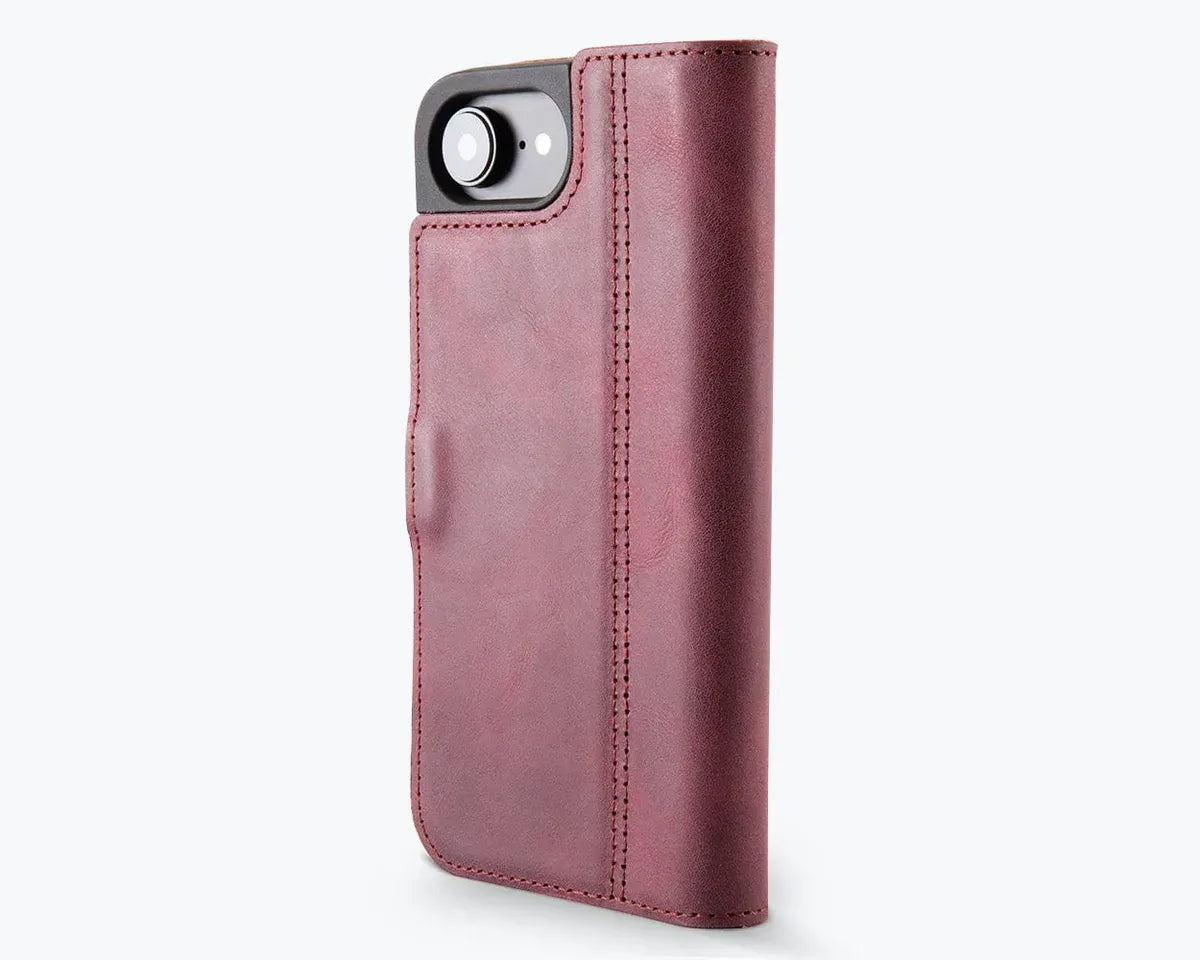 Snakehive Vintage Wallet Apple iPhone 17e / 16e - Vintage Leather Wallet Phone Case Vintage Leather Wallet Case for Apple iPhone 17e / 16e