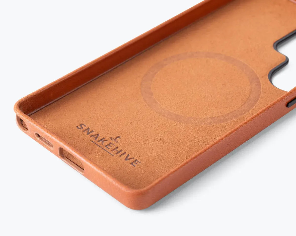 Snakehive Metro Bumper Case Samsung Galaxy S25 Ultra - Metro Slim Leather Phone Case Metro Slim Leather Phone Case for Samsung Galaxy S25 Ultra