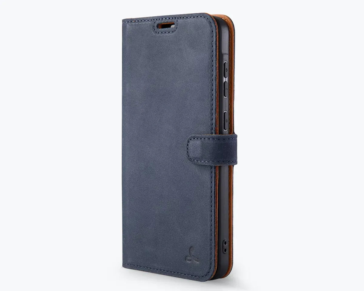Snakehive Vintage Wallet Samsung Galaxy A37 - Vintage Leather Wallet Phone Case Samsung Galaxy A37 Vintage Leather Wallet Case | Snakehive