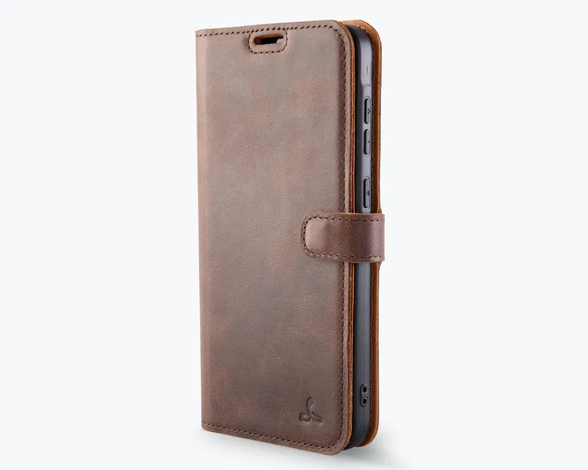 Snakehive Vintage Wallet Samsung Galaxy A57 - Vintage Leather Wallet Phone Case Samsung Galaxy A57 Vintage Leather Wallet Case | Snakehive