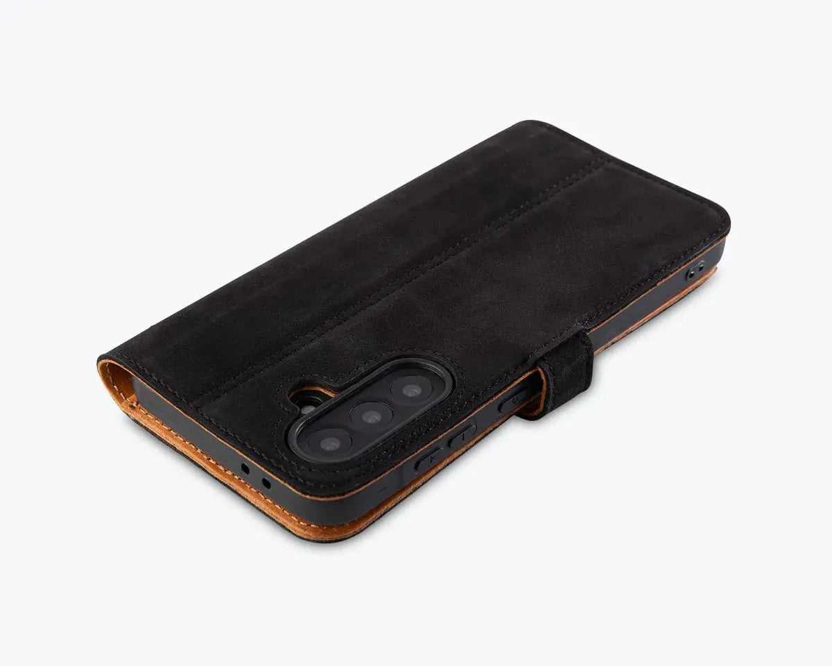 Snakehive Vintage Wallet Samsung Galaxy A57 - Vintage Leather Wallet Phone Case Samsung Galaxy A57 Vintage Leather Wallet Case | Snakehive
