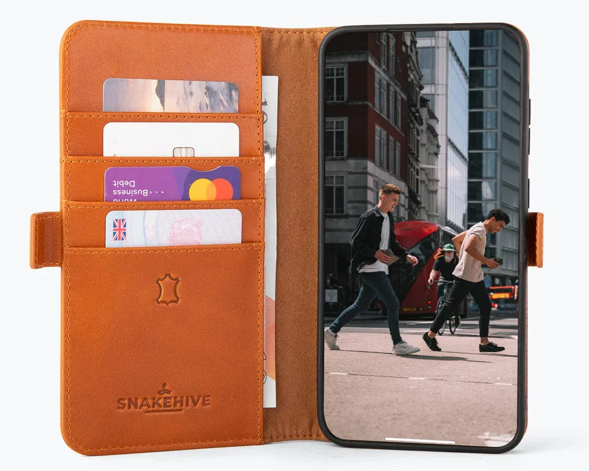 Snakehive Metro Wallet Samsung Galaxy A36 - Metro Leather Wallet Phone Case Metro Leather Wallet Phone Case for Samsung Galaxy A36