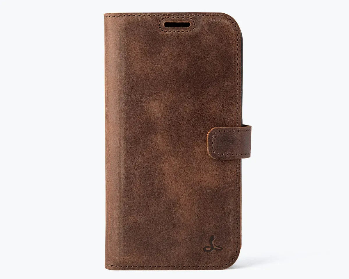 Snakehive Vintage Wallet Google Pixel 9A - Vintage Leather Wallet Phone Case Vintage Leather Wallet Case for Google Pixel 9A