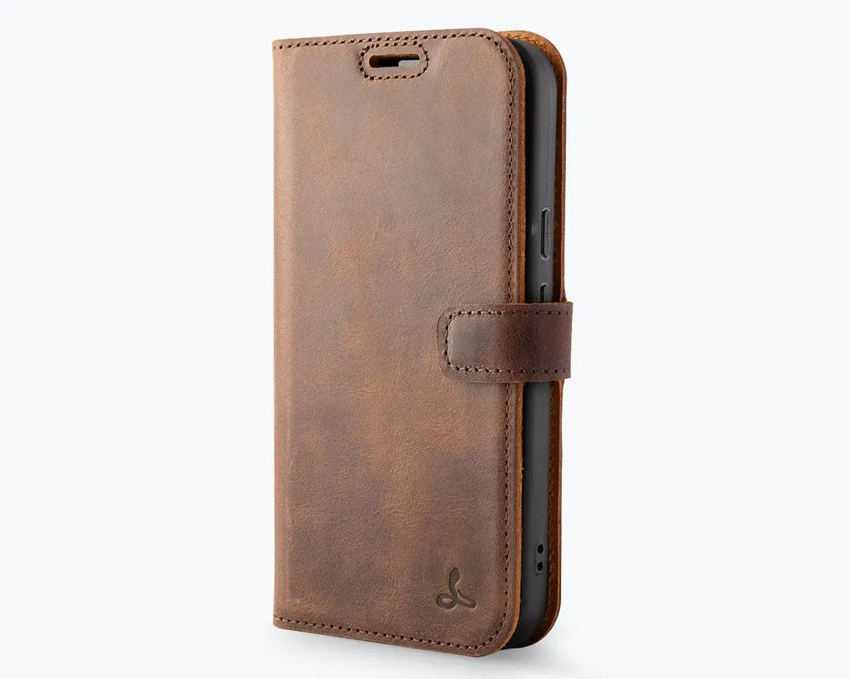 Snakehive Vintage Wallet Google Pixel 9A - Vintage Leather Wallet Phone Case Vintage Leather Wallet Case for Google Pixel 9A