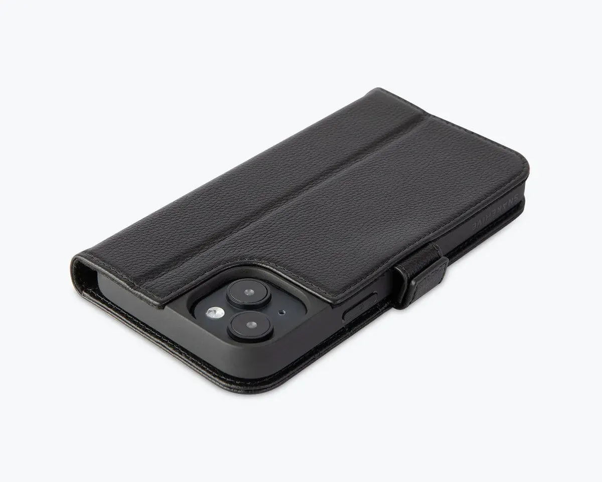 Snakehive UK Metro Wallet Apple iPhone 15 Plus - Metro Leather Wallet Phone Case Metro Leather Wallet Phone Case for iPhone 15 Plus