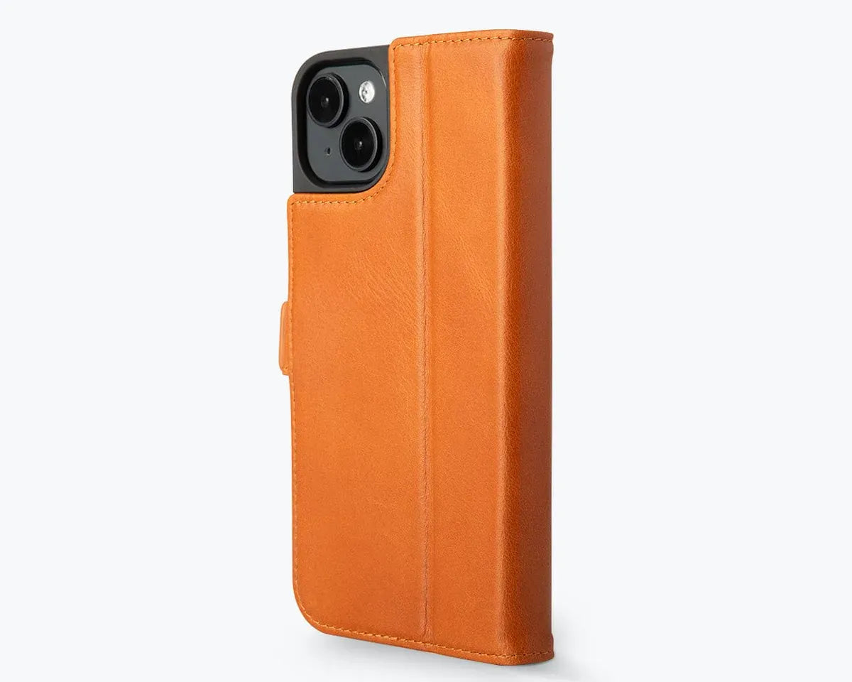 Snakehive UK Metro Wallet Apple iPhone 15 Plus - Metro Leather Wallet Phone Case Metro Leather Wallet Phone Case for iPhone 15 Plus