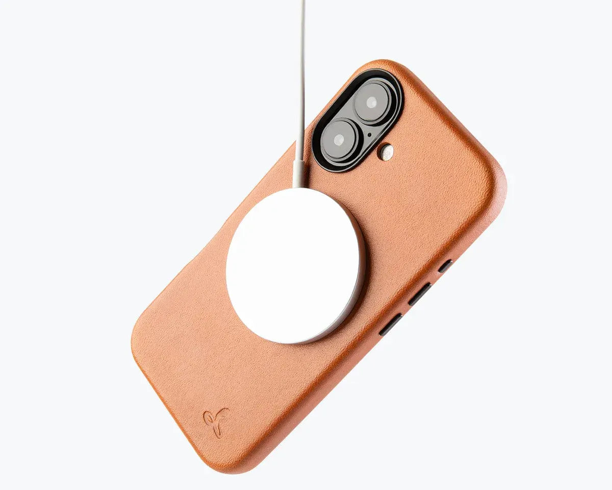 Snakehive Metro Bumper Case Apple iPhone 16 - Metro Slim Leather Phone Case Metro Slim Leather Phone Case for Apple iPhone 16