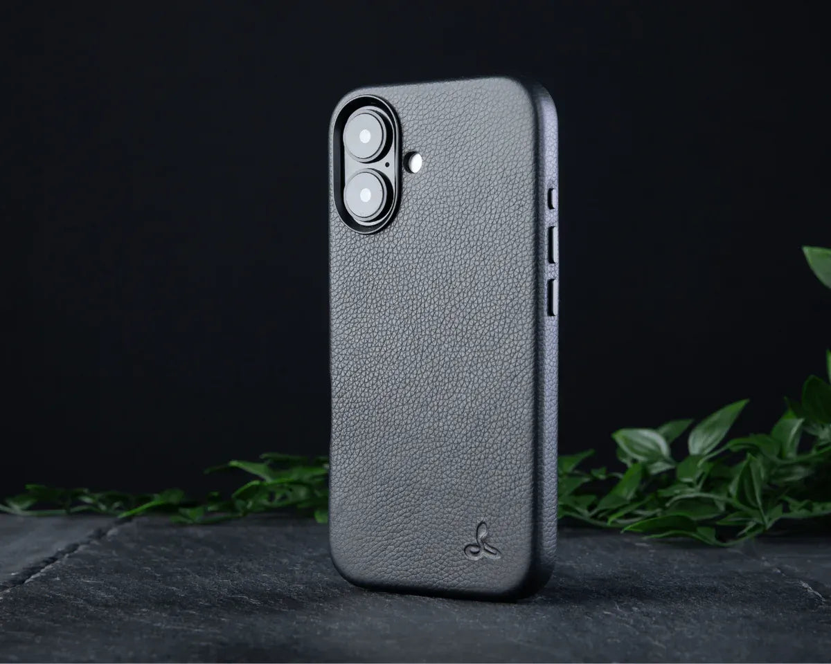 Snakehive Metro Bumper Case Apple iPhone 16 - Metro Slim Leather Phone Case Metro Slim Leather Phone Case for Apple iPhone 16