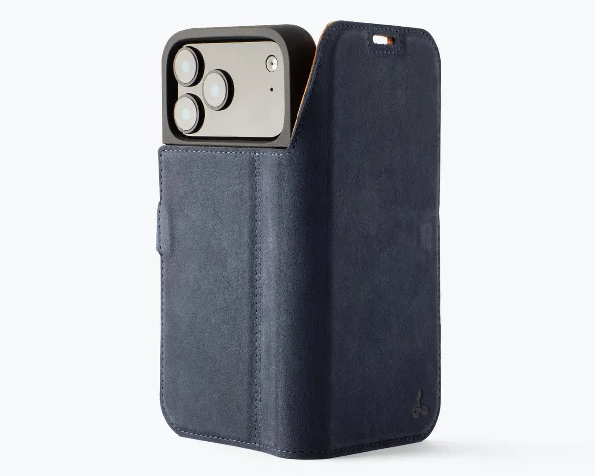 Snakehive Vintage Wallet Apple iPhone 17 Pro Max - Vintage Leather Wallet Phone Case Vintage Leather Wallet Case for Apple iPhone 17 Pro Max