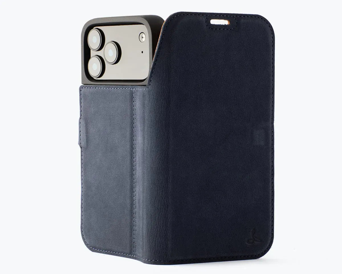 Snakehive Vintage Wallet Apple iPhone 17 Pro Max - Vintage Leather Wallet Phone Case Vintage Leather Wallet Case for Apple iPhone 17 Pro Max
