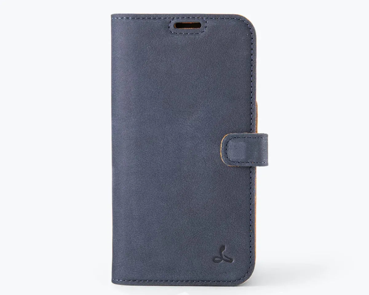 Snakehive Vintage Wallet Apple iPhone 16 - Vintage Leather Wallet Phone Case Vintage Leather Wallet Case for Apple iPhone 16
