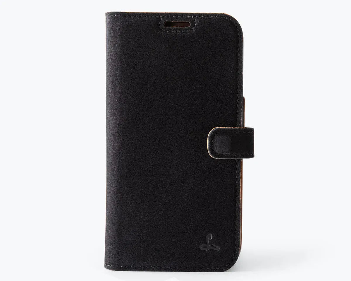 Snakehive Vintage Wallet Apple iPhone 16 - Vintage Leather Wallet Phone Case Vintage Leather Wallet Case for Apple iPhone 16