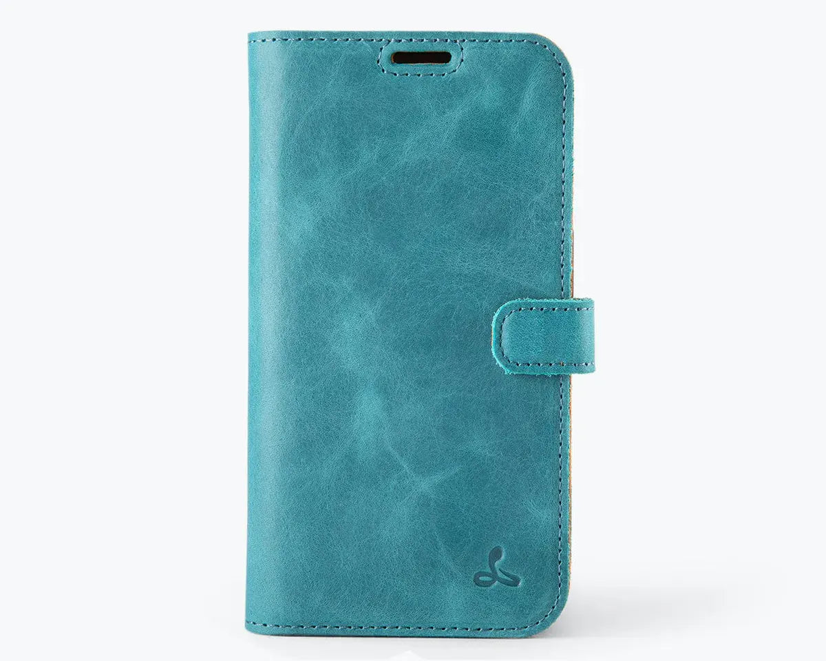 Snakehive Vintage Wallet Apple iPhone 16 - Vintage Leather Wallet Phone Case Vintage Leather Wallet Case for Apple iPhone 16