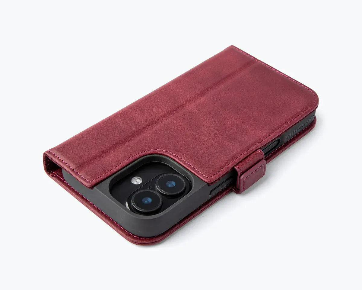 Snakehive Metro Wallet Apple iPhone 17 - Metro Leather Wallet Phone Case Metro Leather Wallet Phone Case for iPhone 17