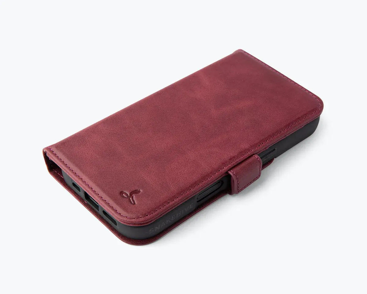 Snakehive Metro Wallet Apple iPhone 17 - Metro Leather Wallet Phone Case Metro Leather Wallet Phone Case for iPhone 17