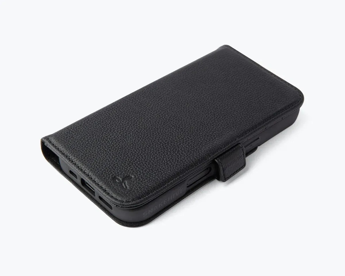 Snakehive Metro Wallet Apple iPhone 17 - Metro Leather Wallet Phone Case Metro Leather Wallet Phone Case for iPhone 17