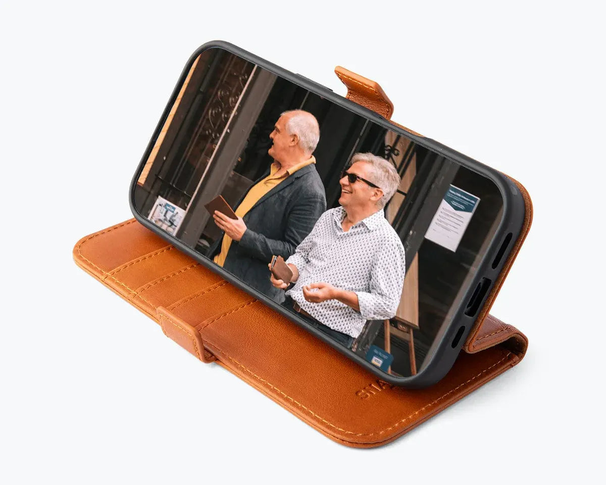 Snakehive Metro Wallet Apple iPhone 17 - Metro Leather Wallet Phone Case Metro Leather Wallet Phone Case for iPhone 17