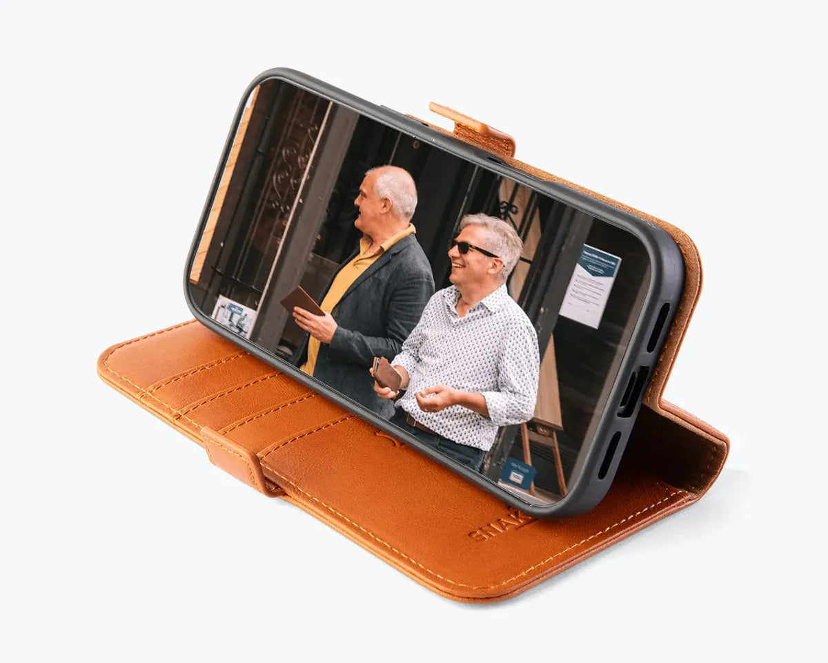 Snakehive Metro Wallet Apple iPhone 17 Pro Max - Metro Leather Wallet Phone Case Metro Leather Wallet Phone Case for iPhone 17 Pro Max