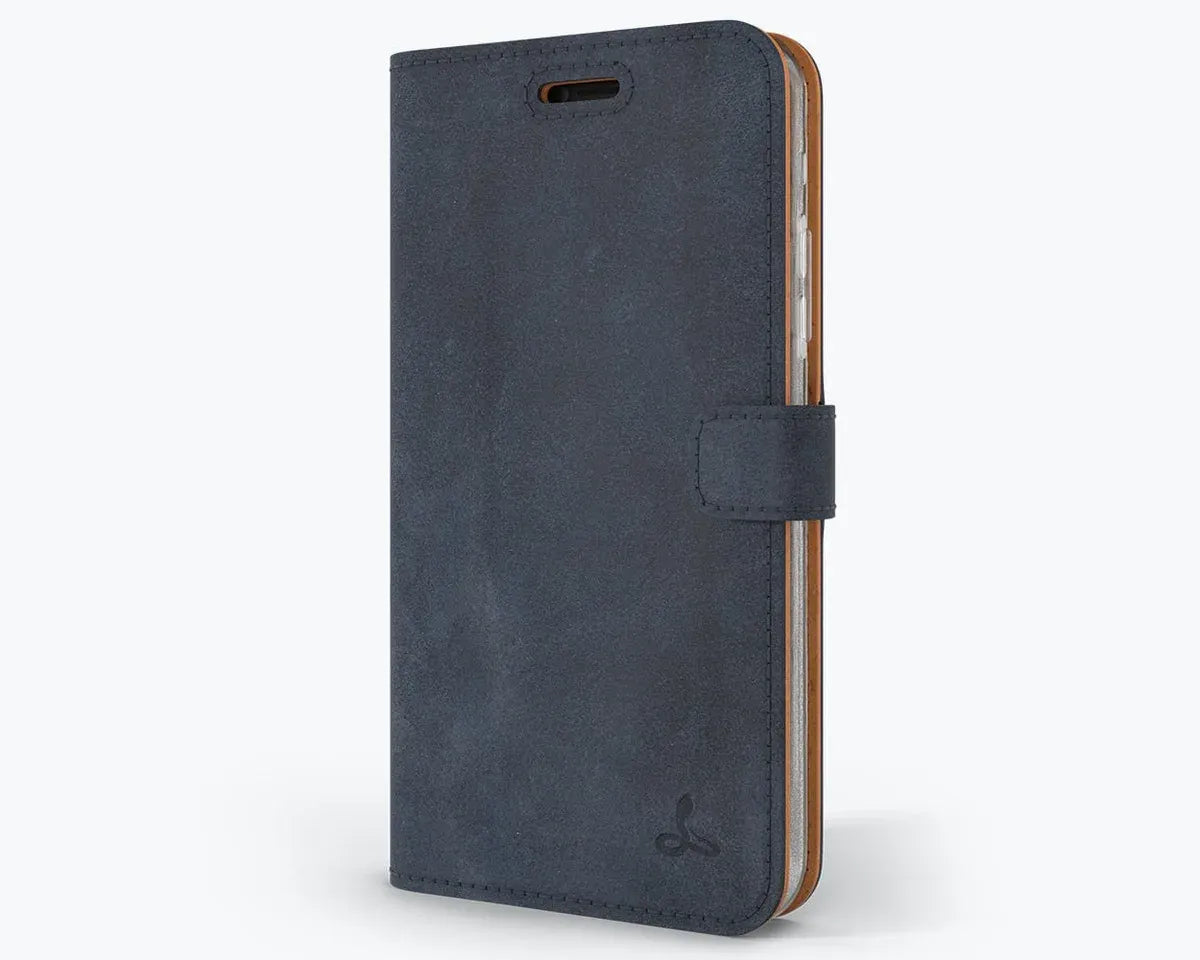 Snakehive UK Vintage Wallet Apple iPhone XS Max - Vintage Leather Wallet Phone Case Vintage Leather Wallet Case for Apple iPhone XS Max