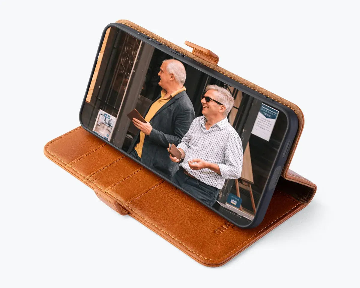 Snakehive Metro Wallet Samsung Galaxy S25 FE - Metro Leather Wallet Phone Case Metro Leather Wallet Phone Case for Samsung Galaxy S25 FE