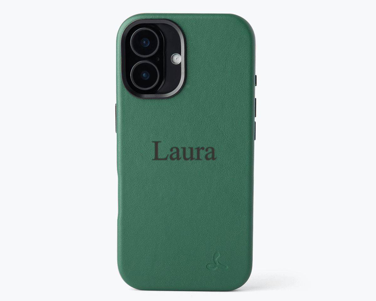 Snakehive Metro Bumper Case Personalised Slim Leather iPhone Case Personalised iPhone Case | Slim Leather Phone Case