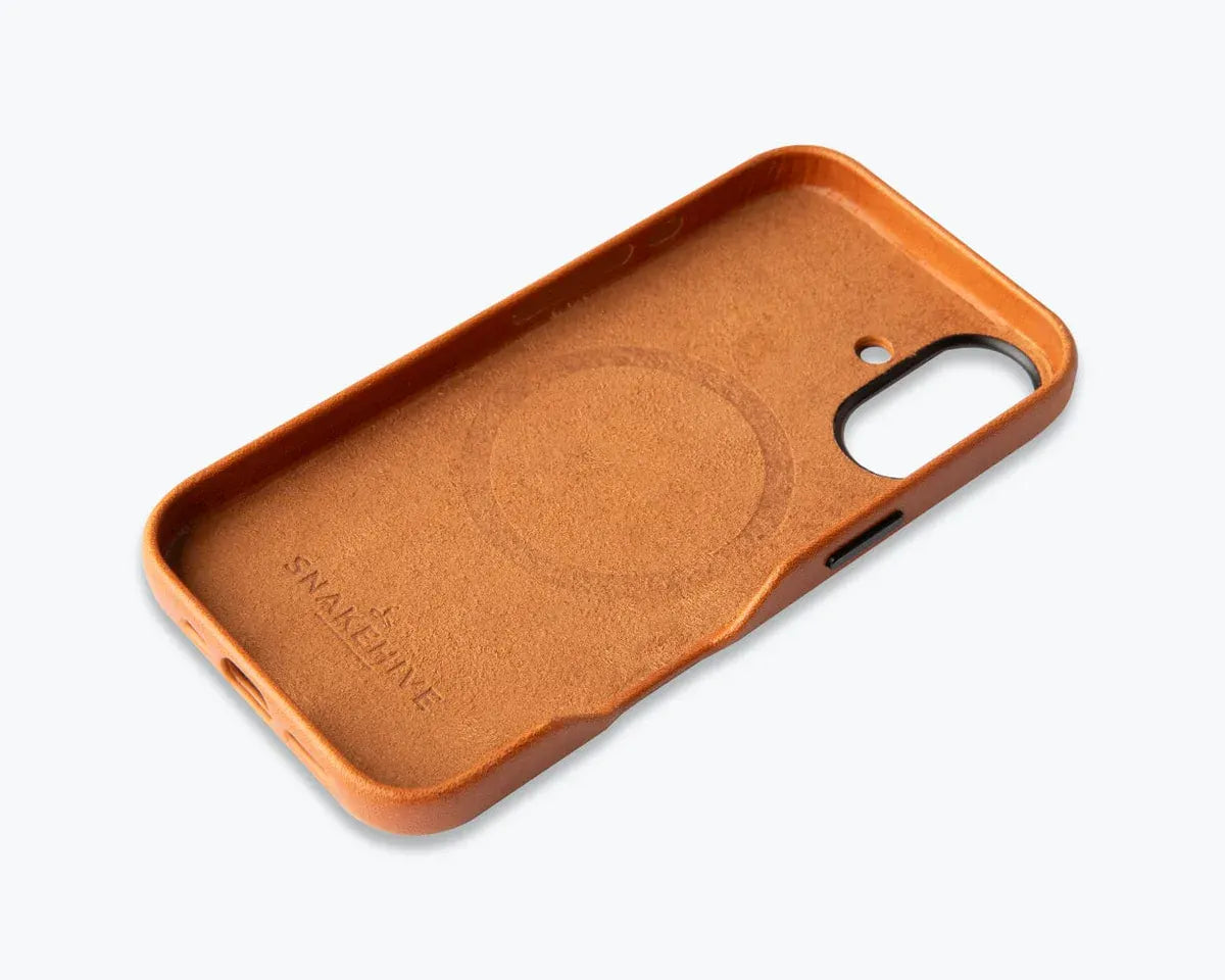 Snakehive Metro Bumper Case Apple iPhone 16 - Metro Slim Leather Phone Case Metro Slim Leather Phone Case for Apple iPhone 16