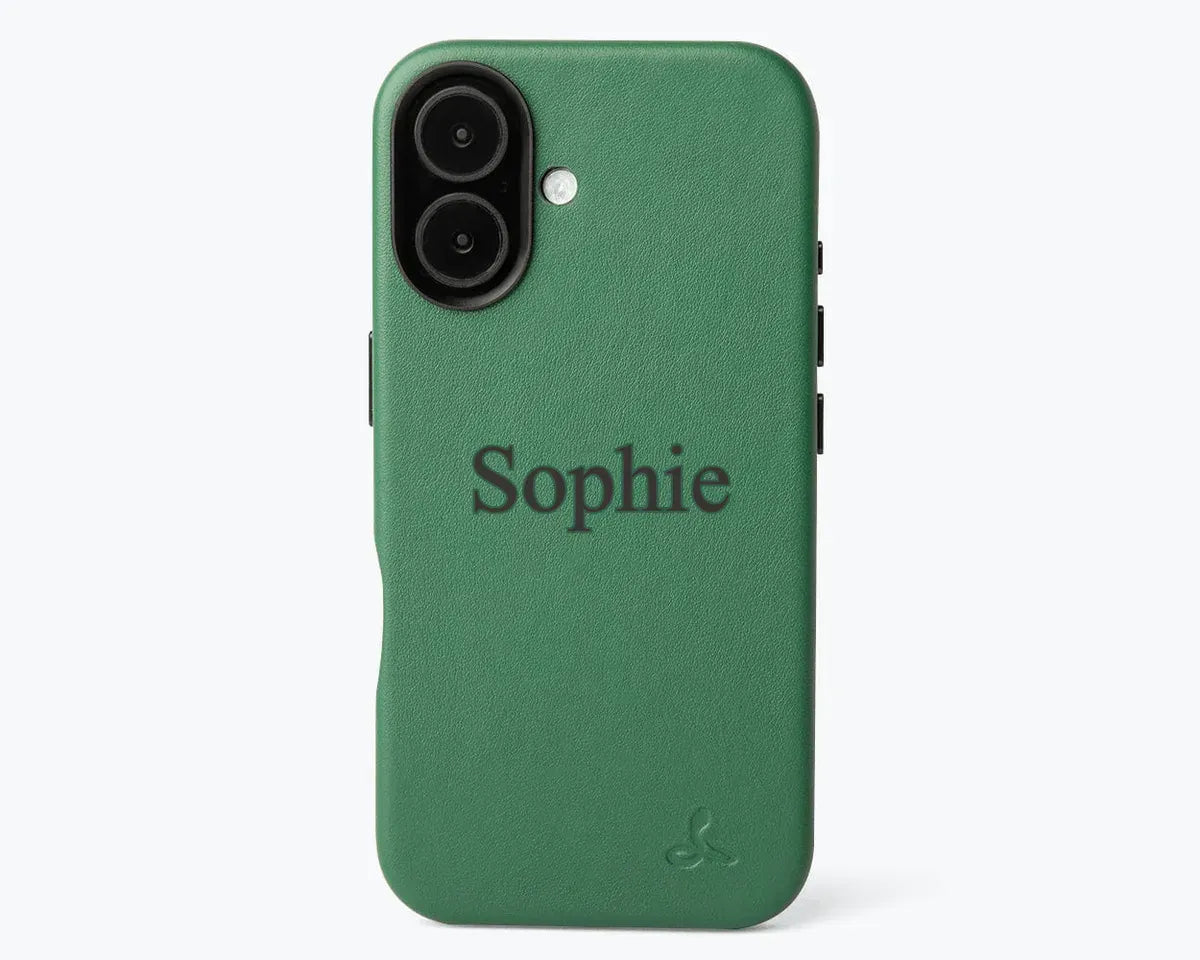 Snakehive Metro Bumper Case Personalised Slim Leather iPhone Case Personalised iPhone Case | Slim Leather Phone Case