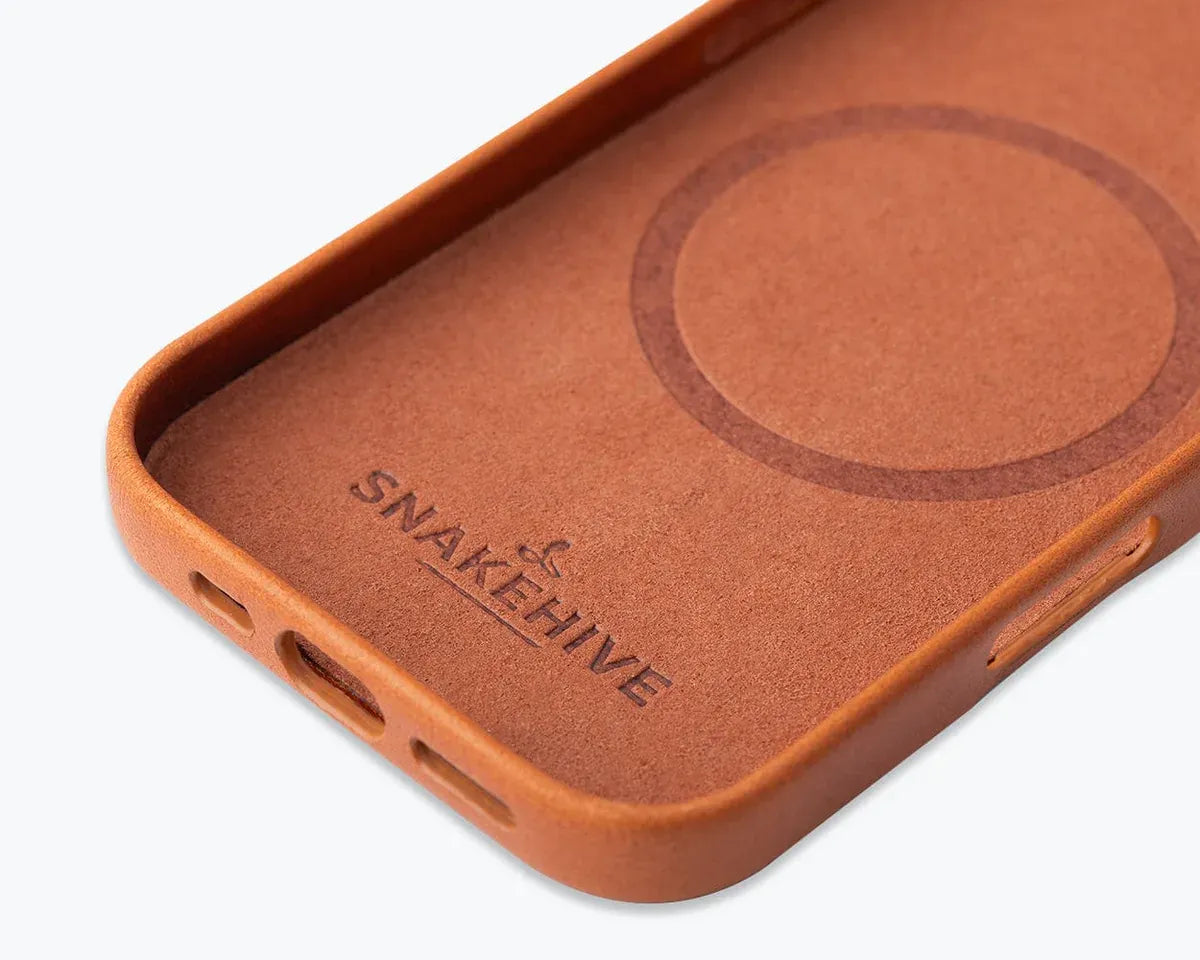 Snakehive Metro Bumper Case Apple iPhone 16 Pro - Metro Slim Leather Phone Case Metro Slim Leather Phone Case for Apple iPhone 16 Pro