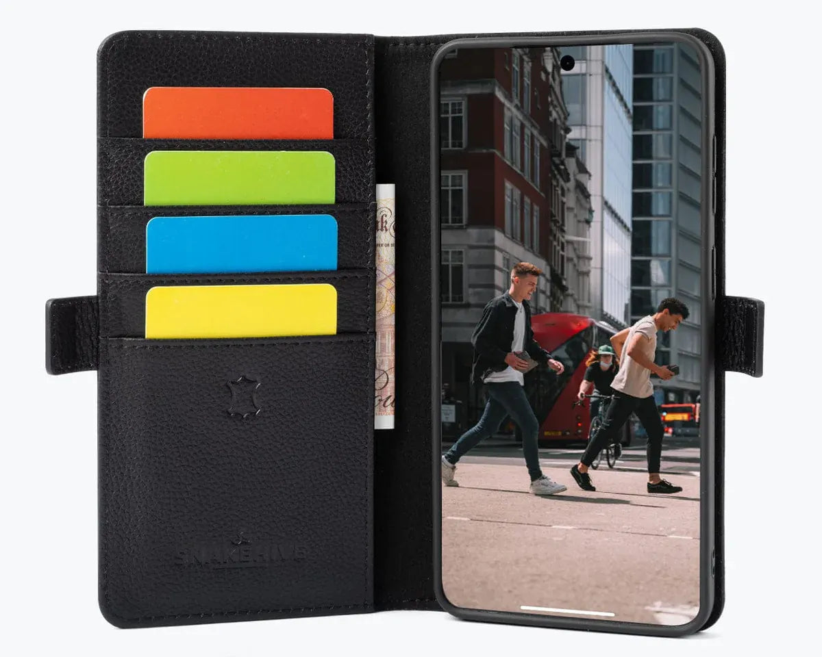 Snakehive Metro Wallet Samsung Galaxy S26 Plus - Metro Leather Wallet Phone Case Metro Leather Wallet Case Samsung Galaxy S26 Plus | Snakehive