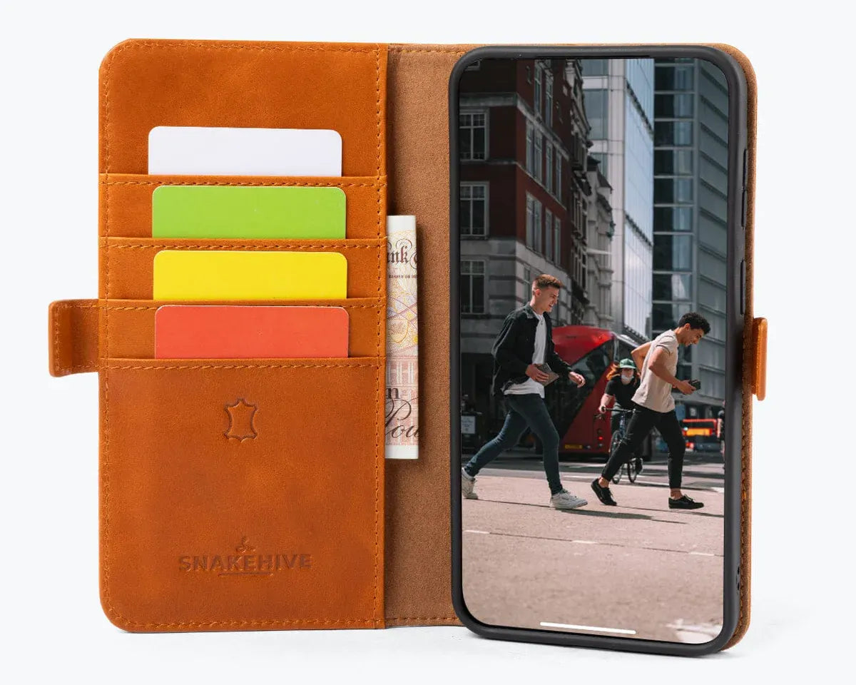 Snakehive Metro Wallet Samsung Galaxy A37 - Metro Leather Wallet Phone Case Metro Leather Wallet Phone Case for Samsung Galaxy A37