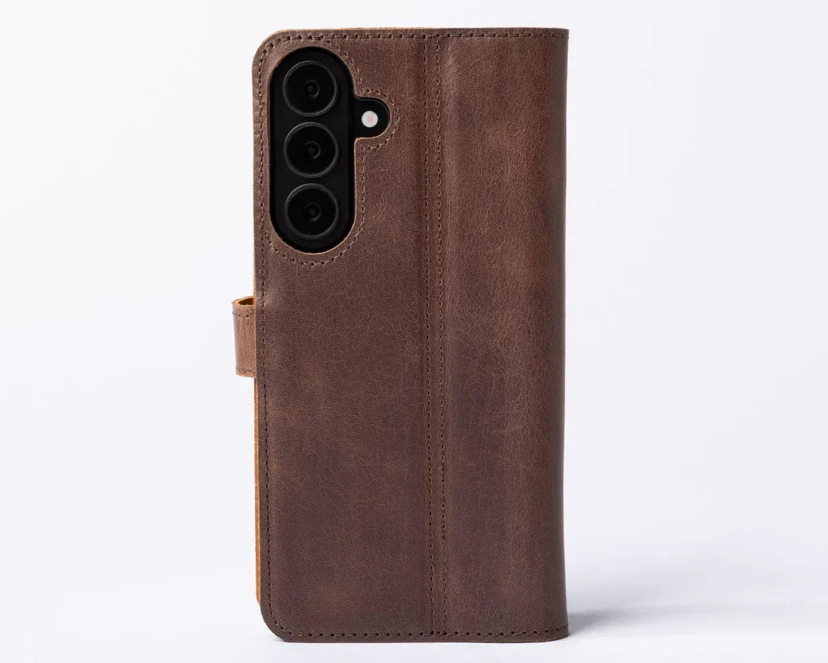 Snakehive Vintage Wallet Samsung Galaxy S26 Plus - Vintage Leather Wallet Phone Case Vintage Leather Wallet Case for Samsung Galaxy S26 Plus