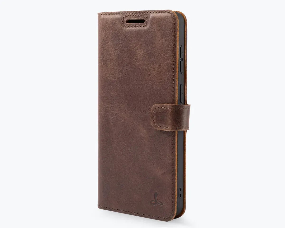 Snakehive Vintage Wallet Samsung Galaxy S26 Plus - Vintage Leather Wallet Phone Case Vintage Leather Wallet Case for Samsung Galaxy S26 Plus