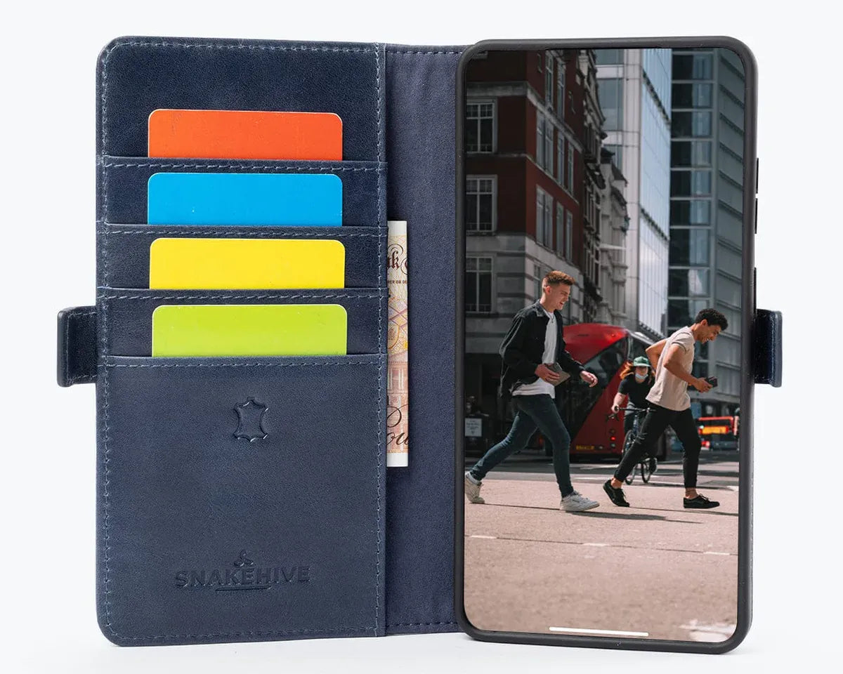 Snakehive Metro Wallet Samsung Galaxy S26 Ultra - Metro Leather Wallet Phone Case Metro Leather Wallet Case Samsung Galaxy S26 Ultra | Snakehive