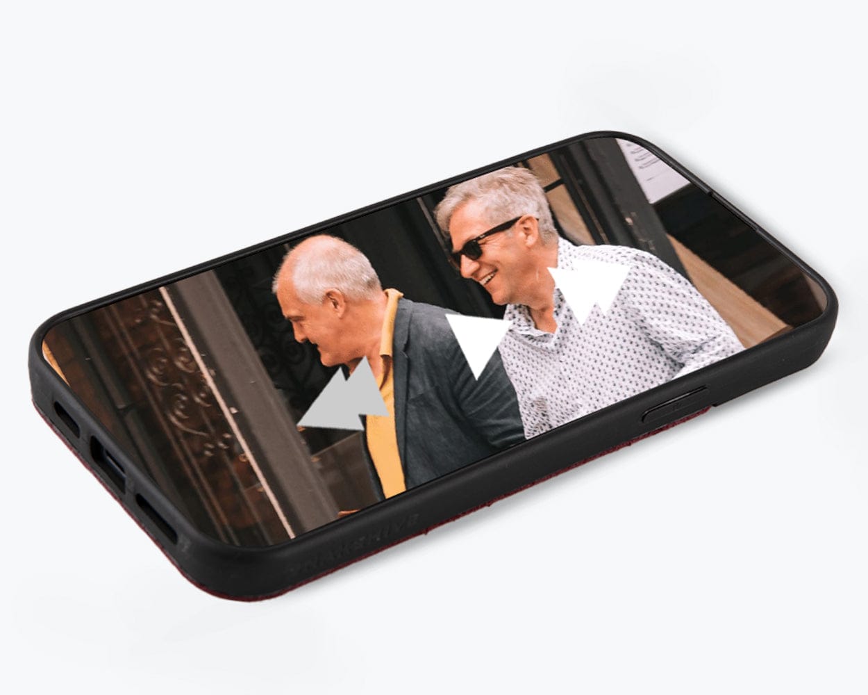 Vintage Leather Back Case Apple Iphone 15 Plus - Snakehive UK